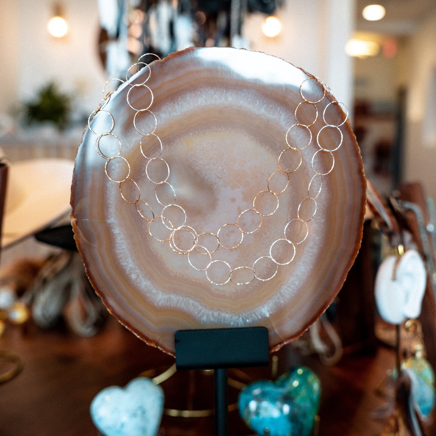 Circle of Circles Necklace