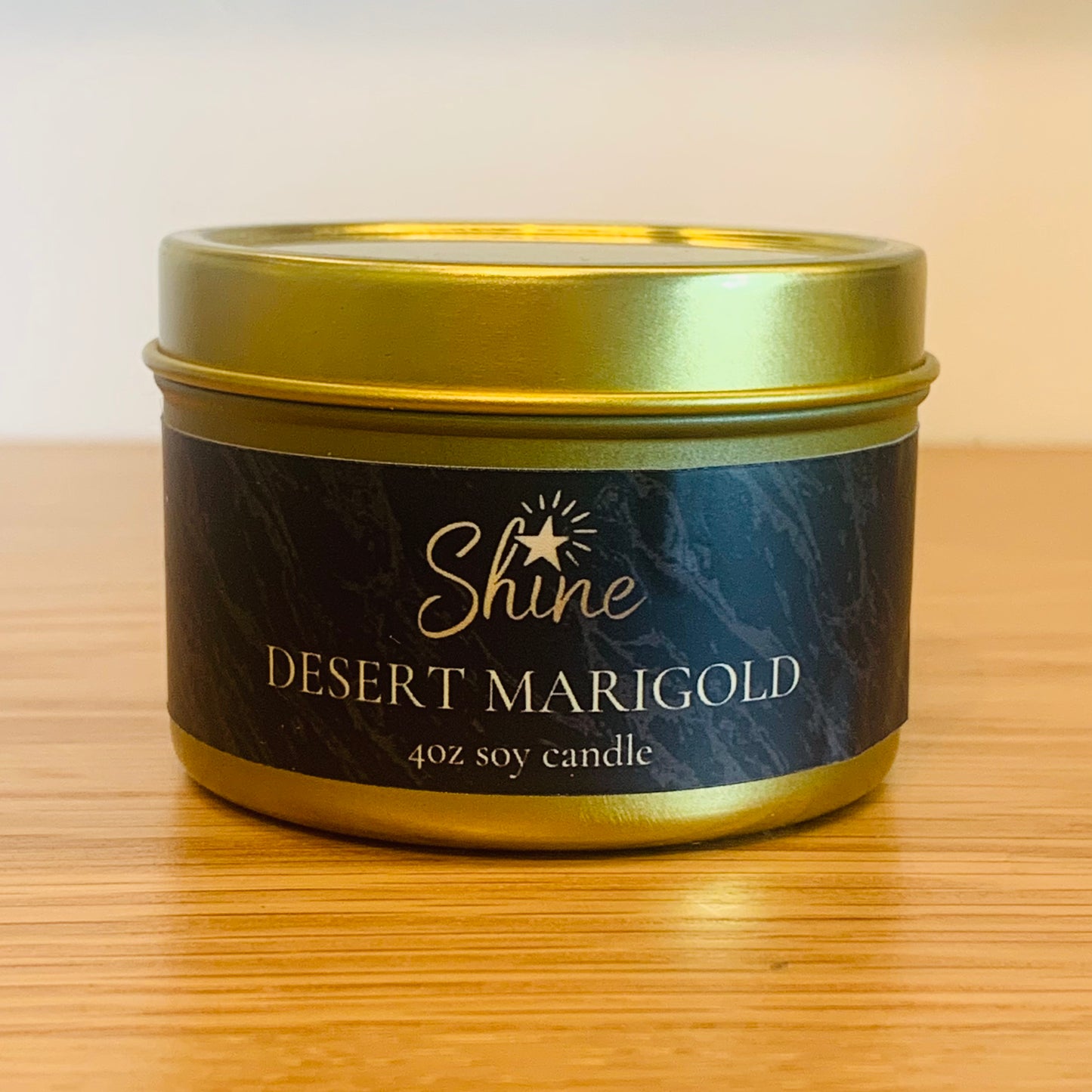 Shine Natural Desert Aromatherapy Candle – 4 oz tin