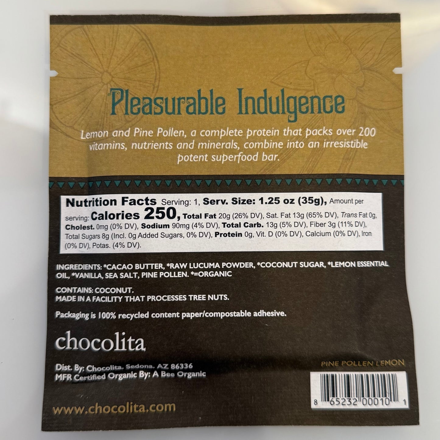 Chocolita Chocolate Bar