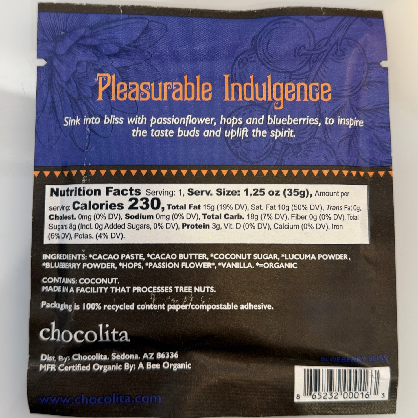 Chocolita Chocolate Bar