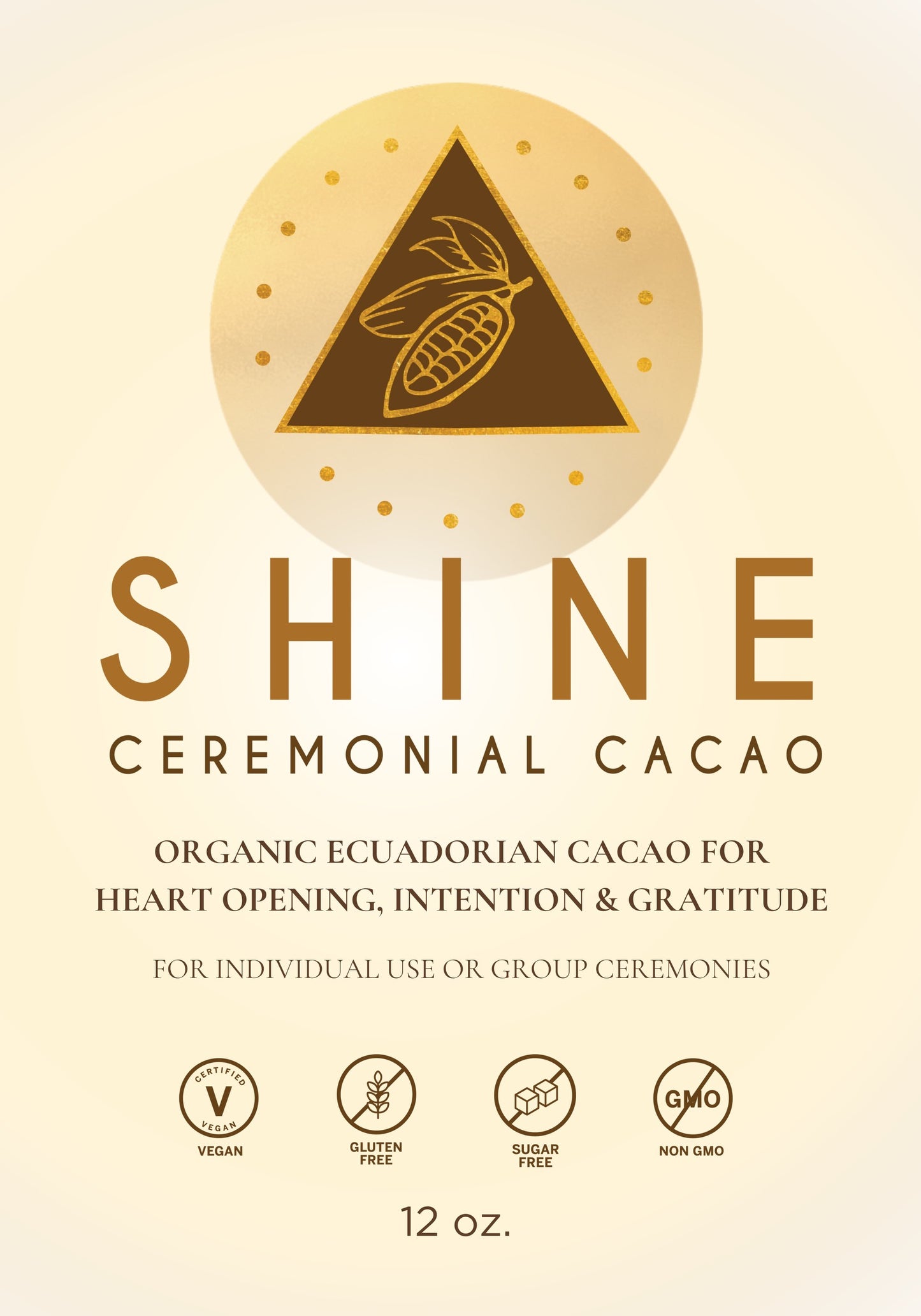 Shine Organic Ceremonial Cacao