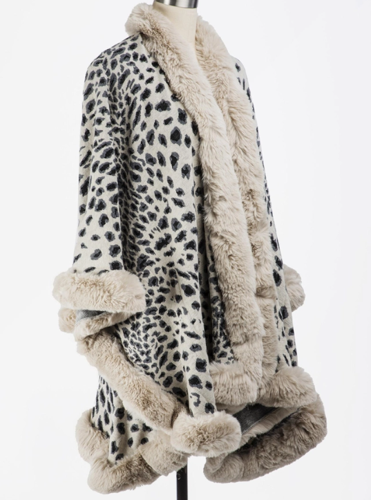 Fab Faux Fur Cape