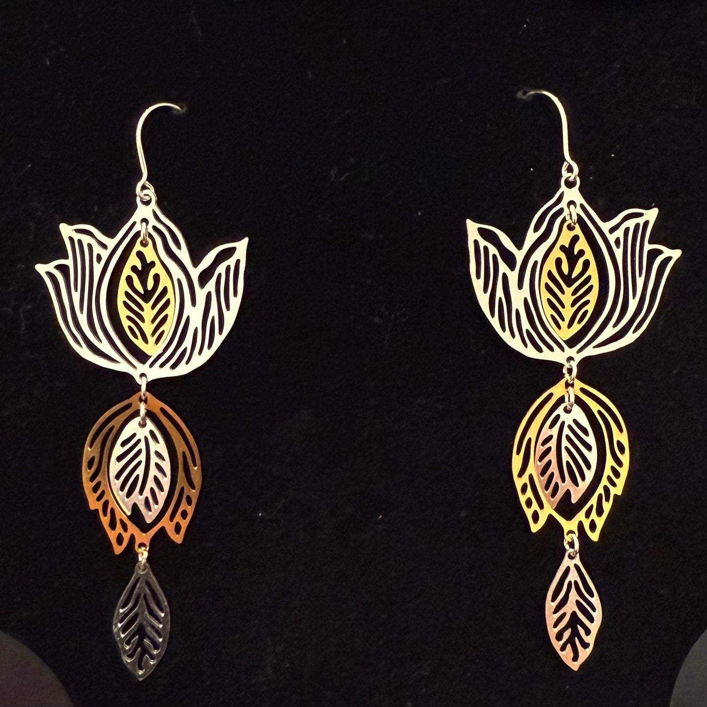 Lotus Earrings
