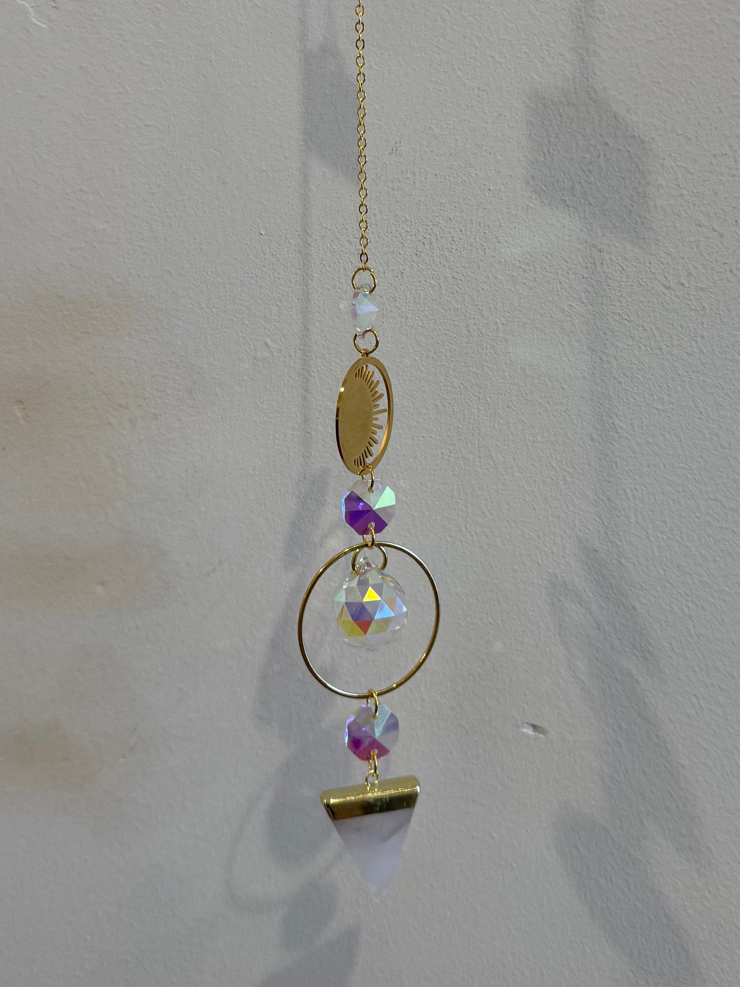 Rose Quartz Sol Suncatcher
