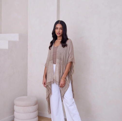 Sequin Shimmering Kimono