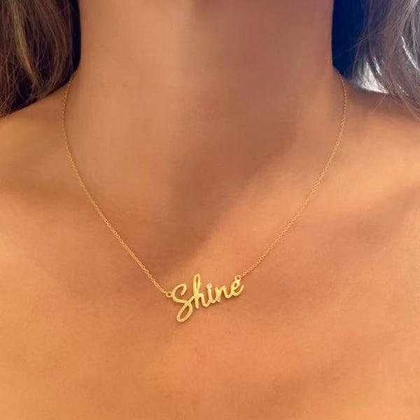 Shine Gold Necklace