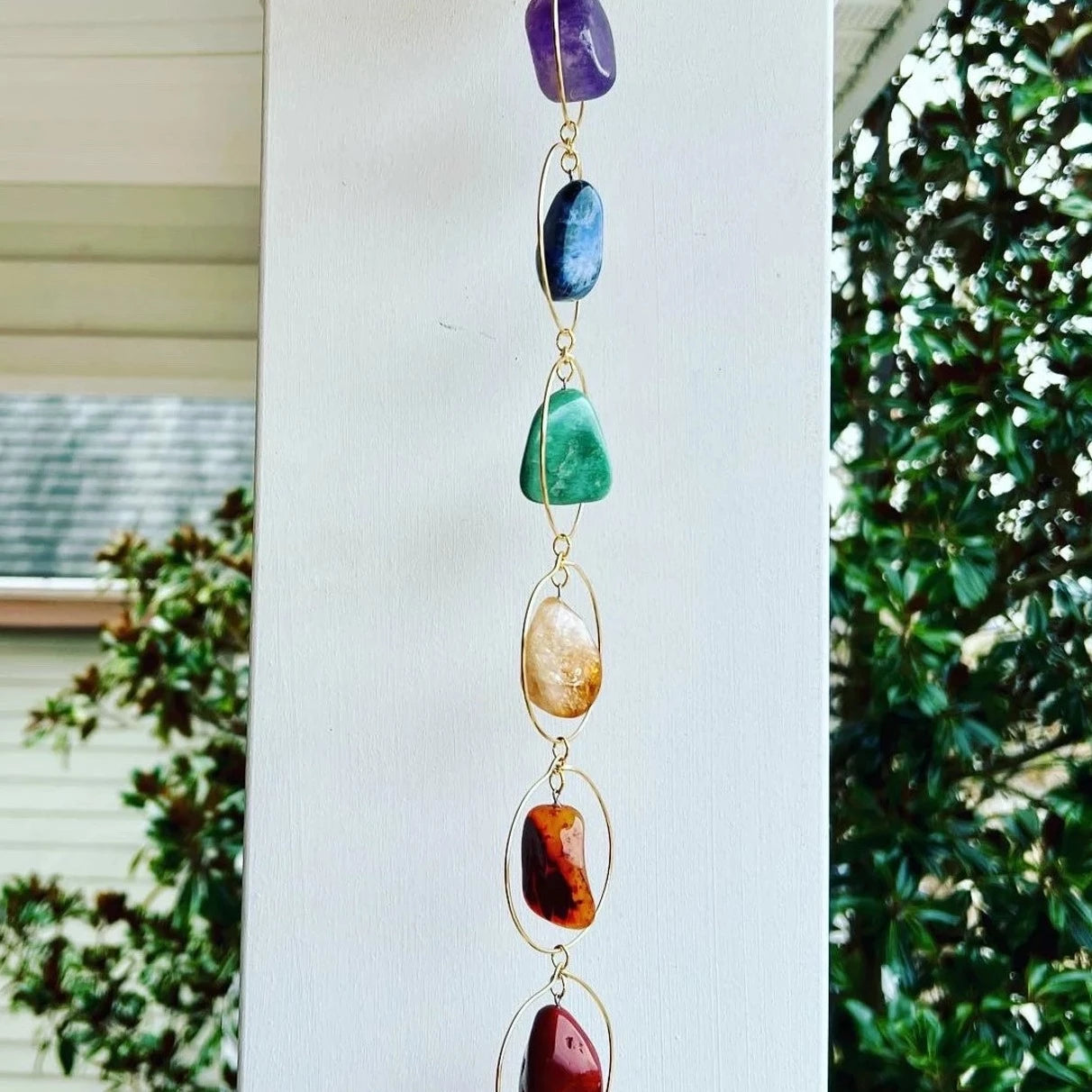 Chakra Crystal Hanging Art