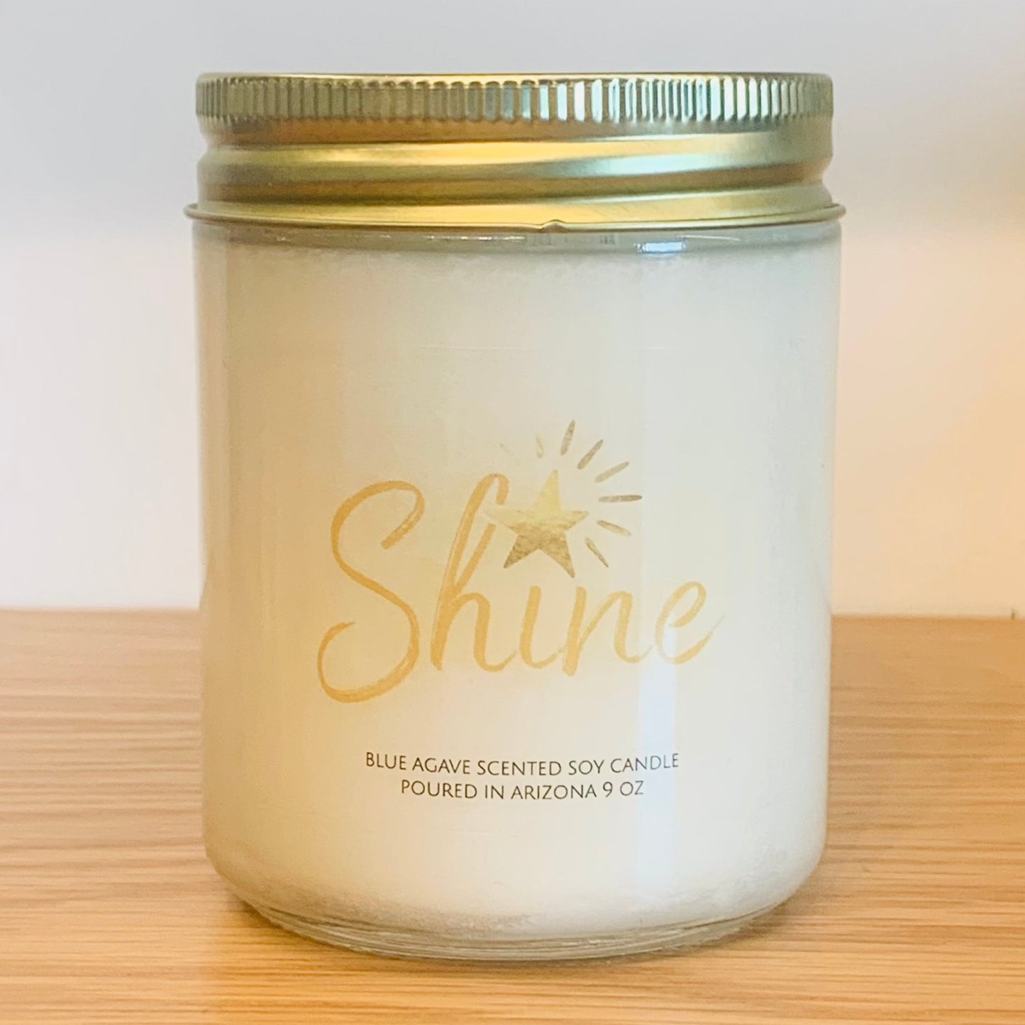 Shine Natural Desert Aromatherapy Candle – 9 oz glass