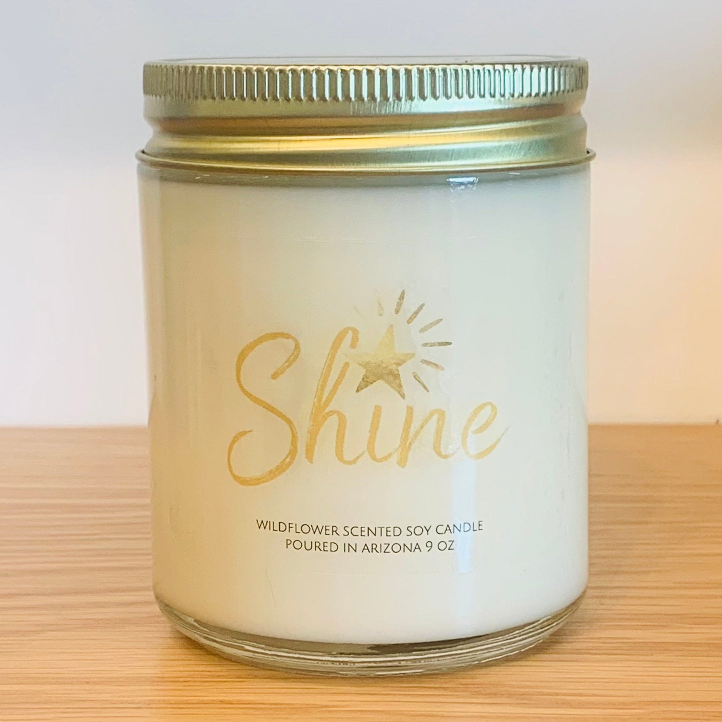 Shine Natural Desert Aromatherapy Candle – 9 oz glass