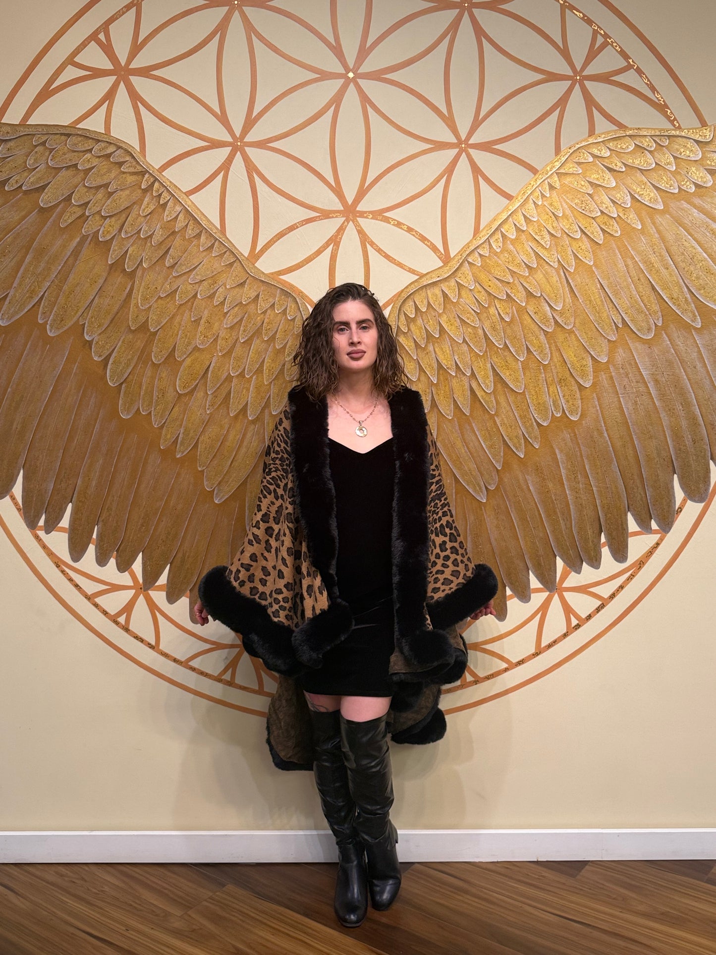 Fab Faux Fur Cape