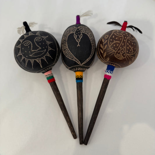 Peruvian Ceremonial Shamanic Rattle