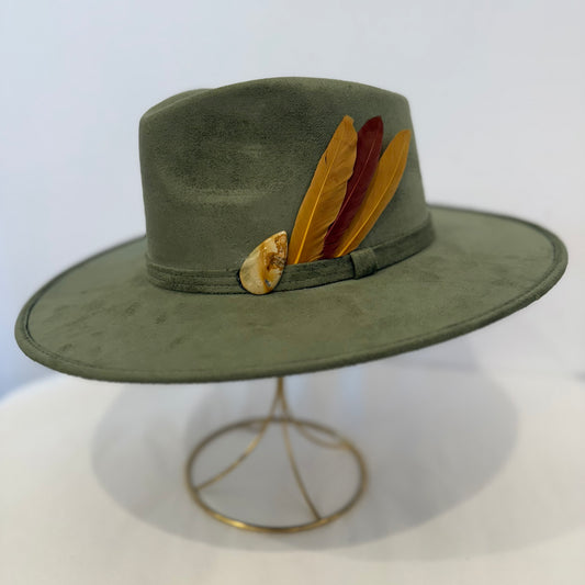 Shamangelic Hat - Vegan Suede