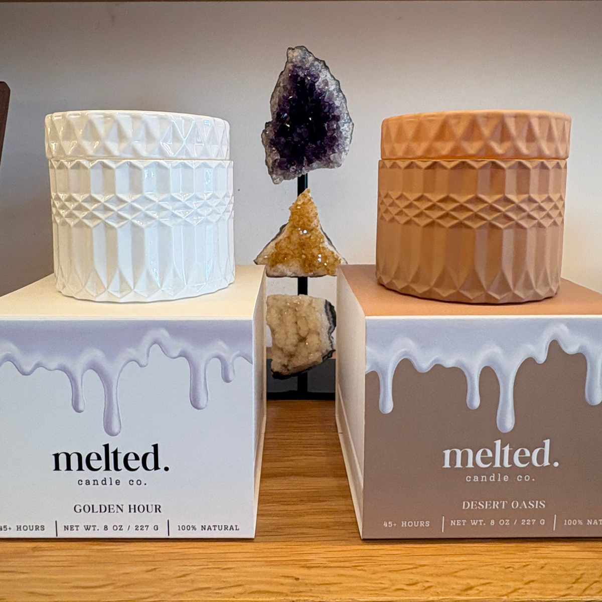 Melted Designer Candle
