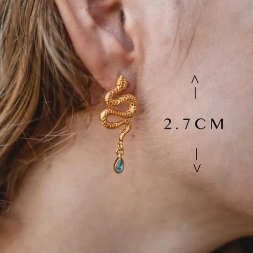 Kundalini Serpent Earrings