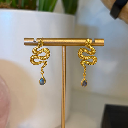 Kundalini Serpent Earrings
